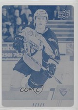 2017-18 Upper Deck CHL Printing Plate Cyan 1/1 Tyler Benson #81 0c3