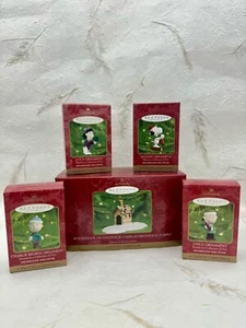 Hallmark Keepsake Ornament 2000 Peanuts A Snoopy Navidad Juego Completo Nuevo en Caja - Imagen 1 de 15