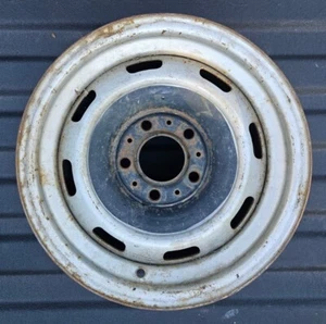 1970 1971 1972 1973 1974 1975 1976 AMC 14x6 Rally wheel Javelin AMX Pacer OEM - Picture 1 of 8