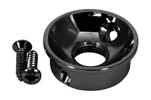 Electrosocket Guitar Jackplate Black Finish - Picture 1 of 2