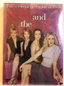 Sex and the City Complete Third Season DVD Sarah Jessica Parker Kim Cattrall NEW - Picture 1 of 2
