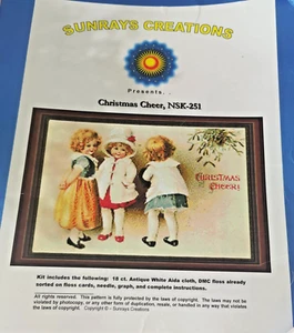 Cross stitch Embroidery Kit Vintage Sunrays Creations - Picture 1 of 6