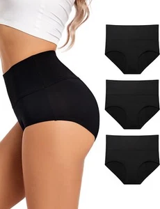 EcoPeriod Bamboo Period Underwear for Women Heavy Flow High Waist Postpartum ... - Picture 1 of 6