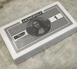 Juego de Repuesto Monopoly Louvre Edition Juego de Dinero Nuevo Sellado Francés ¡RARO! - Imagen 1 de 7