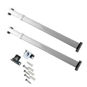 KSH-2036 Flat Sash Rod Set of 2 20-36 inch White - Picture 1 of 4