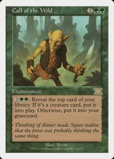 1X Call of the Wild Classic Sixth Edition NM/EX MTG CARD