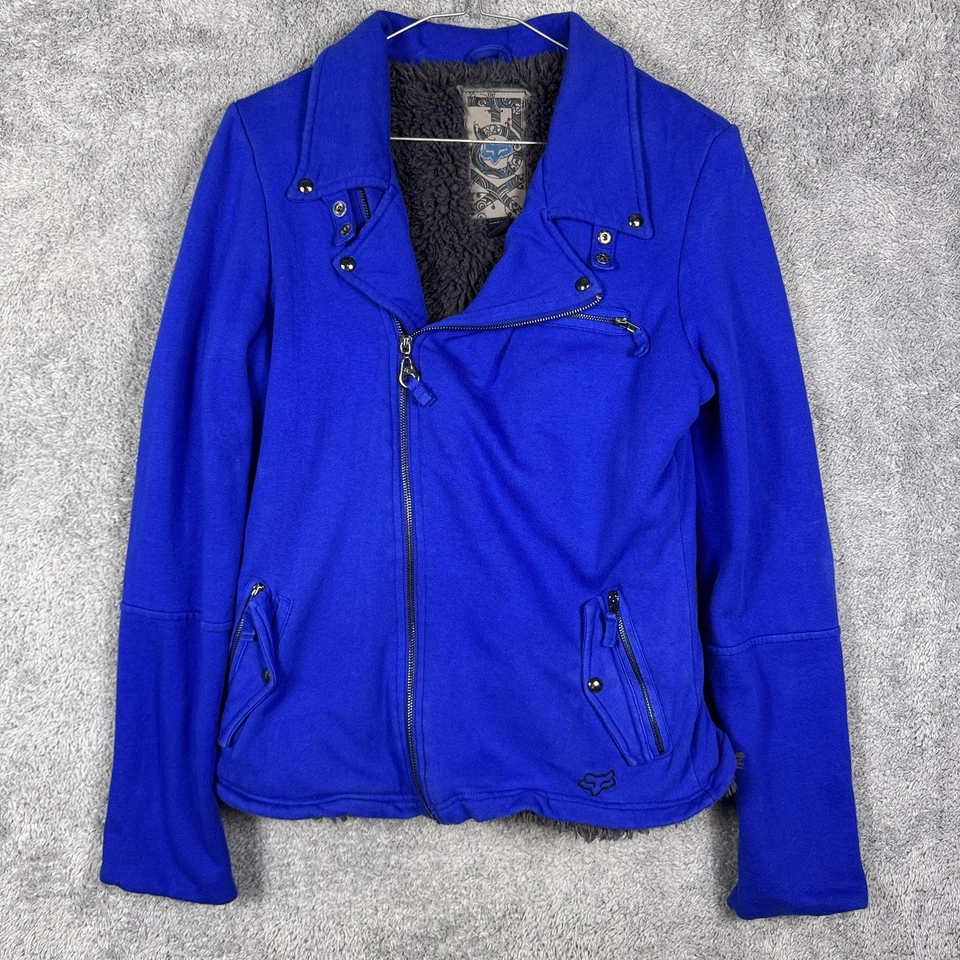 Fox Racing Jacket Women’s XL Moto Motorcross Full Zip Fur Lined Y2K Vintage - Image 1 of 4