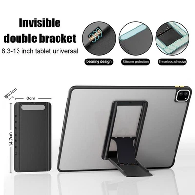 Adjustable Aluminum Tablet Stand Multifunctional Foldable Desktop J5L8 - Image 1 of 4