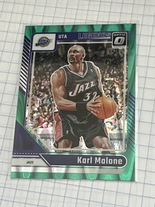 2024-25 Panini Donruss Optic #229 Karl Malone Green Seismic - Picture 1 of 1