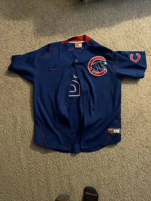 Nike Stitched Chicago Cubs Alfonso Soriano Baseball Jersey Mens Large - Image 1 of 4