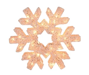 Northlight 24" LED Copo de Nieve Decoración Navidad - Imagen 1 de 1