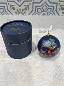 "Tre galline francesi" Dillard's 2009 interno vetro dipinto ornamento natalizio - Foto 1 di 6