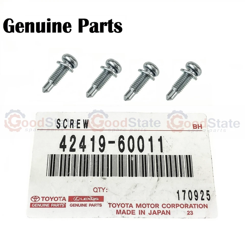 Genuine Toyota Landcruiser 40 50 60 70 80 Series Rear Wheel Bearing Nut Screw X2