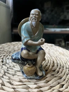 Vintage Chinese Figurine Commonly Referred to As A Mudman Figurine - Picture 1 of 5