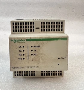 SCHNEIDER CONNEXIUM TSXETG100 ETHERNET MODULE (CRACK) - Picture 1 of 6