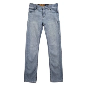 Levis Jeans 510 Straight Leg Mid Rise Light Wash Classic Americano Mens 18 - Picture 1 of 8