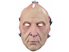 Saw Jigsaw Mask Halloween Face Costume Horror Flesh Metal Hook Latex Black Strap