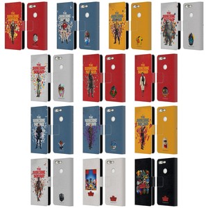 THE SUICIDE SQUAD 2021 CHARACTER POSTER LEATHER BOOK CASE FOR GOOGLE PHONES