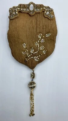BOLSO DE CUENTAS RETIRADO CON ASPECTO DE MARY FRANCES AÑOS 20 Foto 1 de 4