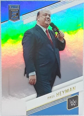 Paul Heyman 2023 Donruss Elite WWE Wrestling - #32 - SmackDown - Image 1 of 2