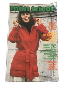 Mon Tricot Knitting Patterns 1973/1974 - Picture 1 of 12
