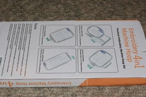 Juego de aro para máquina de bordar hilo de caldo 4 en 1 (SA442+SA443+SA444+SA445) - Imagen 1 de 2