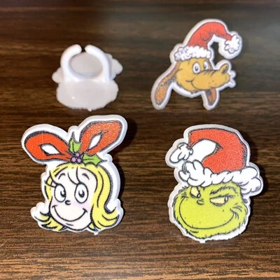 DecoPac, How The Grinch Stole Christmas ~ Cupcake Rings 72 ct ~ Cake Decorations - Image 1 of 4