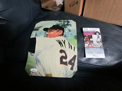 Early Wynn Signed Magazine Photo JSA Certified - Image 1 of 4