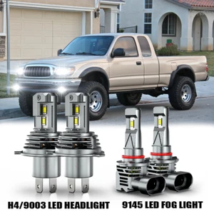 Faro LED combo alto/bajo + bombillas antiniebla 6000 k para Toyota Tacoma 2001-2015 - Imagen 1 de 14