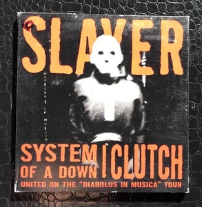 SLAYER SYSTEM OF A DOWN CLUTCH Diabolicus In Musica TOUR SAMPLER CD VG+/Good+ - Picture 1 of 4