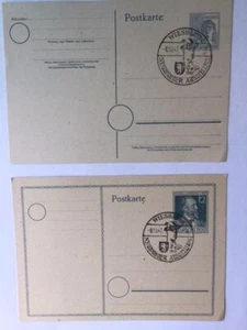 Wiesbaden Neubürger-Ausstellung - 2 Postkarten 1947 - Sonderstempel - Raritäten - Bild 1 von 1