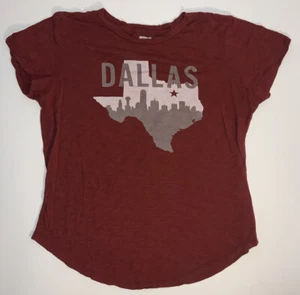 T-Shirt Damen L rot Dallas Texas von Tailgate - Bild 1 von 10