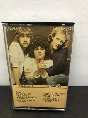 AMBROSIA ONE EIGHTY VINTAGE 1980 CASSETTE TAPE USED Foto 1 de 4