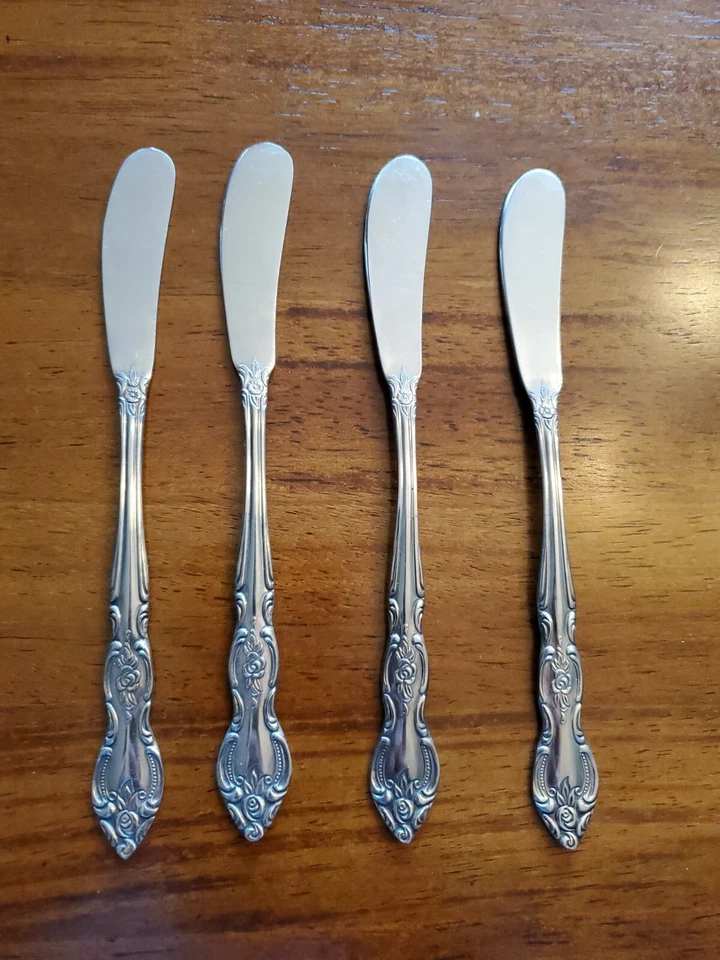 4 Cuchillos de mantequilla Imperial Inoxidable Japón IMI4 Cubiertos Cuchillo Foto 1 de 1