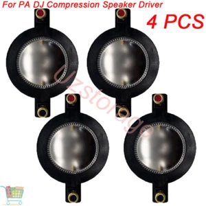 4 x Diaphragm 8 Ohm 44.4mm Replacement For DS18 PRO-D1 Horn Driver - Picture 1 of 5
