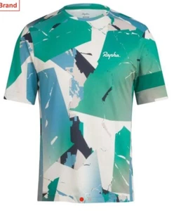 Rapha Explore Technical Tee XL Off White/Green/Teal - Bild 1 von 2