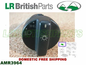 GENUINE LAND ROVER HEADLIGHT SWITCH KNOB RANGE ROVER 4.0/4.6 P38 AMR3964 USED - Picture 1 of 4