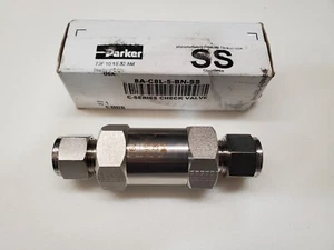 Parker 8a-c8l-5-bn-ss C SERIES CHECK VALVE - Picture 1 of 1