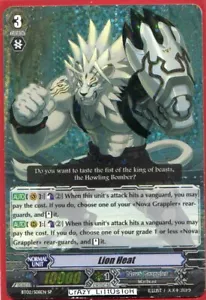 Cardfight Vanguard Lion Heat NM/MINT BT02/S08EN SP - Bild 1 von 1