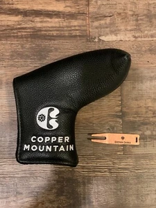 Copper Mountain Black MagneticPutter Cover & Copper Creek Metal Divot Tool - Picture 1 of 7