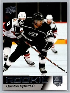 2021-22 Upper Deck NHL Star Rookies Box Set #8 Quinton Byfield Los Angeles Kings - Imagen 1 de 2