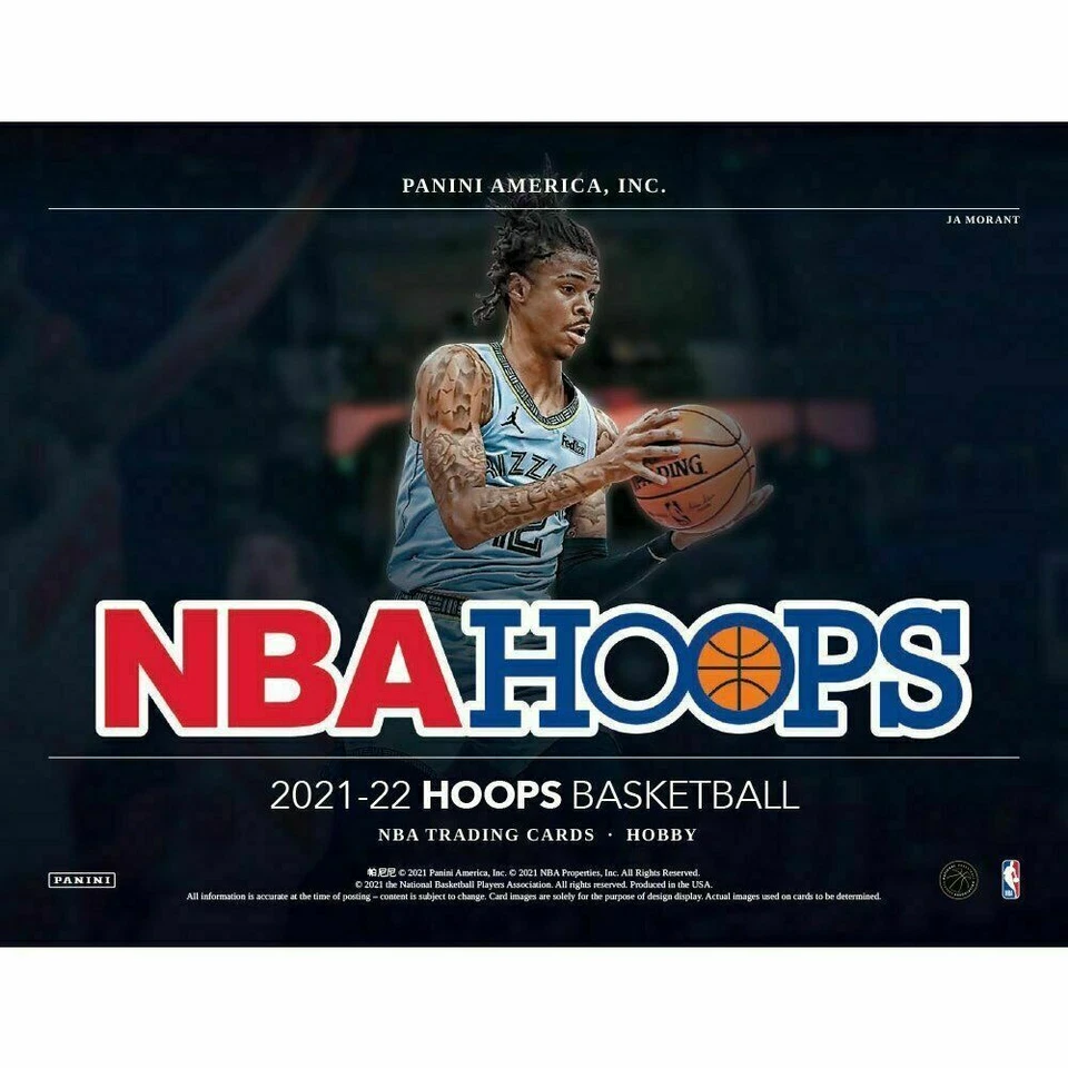 2021-22 Panini NBA Hoops Basketball Inserts You Pick Slam, Arriving Now & Holo - Image 1 of 1