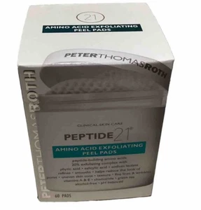 Peter Thomas Roth Peptide 21 Amino Acid Exfoliating Peel Pads 60 Cts #1 - Picture 1 of 4