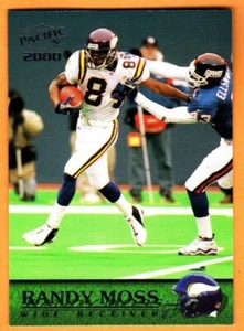RANDY MOSS(MINNESOTA VIKINGS)2000-PACIFIC/FOOTBALL CARD - Picture 1 of 1