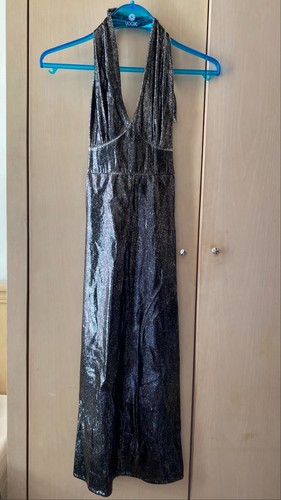 Abito da passerella Maison Margiela collo trompe l'oeil bianco linea lable 0 Small