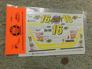 Slixx decals 1/24 1/25 Family channel Primestar #16 Thunderbird L70 - Picture 1 of 1