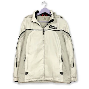 Jacke Zum Skifahren / Snowboardjacke Colmar Vintage Weiß Und Grau Mit Kapuze - - Bild 1 von 13