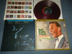 NAT KING COLE Japan 1968 CP-8296 REDWAX LP IT'S ONLY A PAPER Golden Series vol.4 - Picture 1 of 8