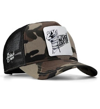 FAST SHIP V1 Trucker Never Give Up - Unisex Camouflage-Black Hat with 32 Code