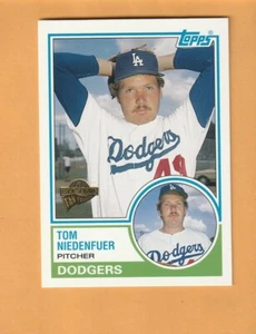 Tom Niedenfuer Los Angeles Dodgers 2005 Topps All-Time Fan Favorites #114 6K - Picture 1 of 2